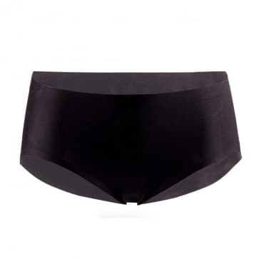 Mid Waist Seamless Smooth Solid Color Brief
