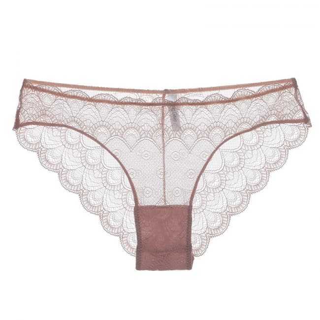 Ultra-Thin Scallop Lace Panty | Lingerie Way