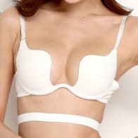 Seamless U-Shape Multi Function Push Up Bra Set
