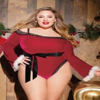 Lace Word Collar Velvet Cosplay Christmas Costume