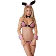 Bunny Rabbit Girl Cosplay Bikini Set