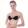 Fashion Simple Shaped Self Adhesive Invisible Strapless Push Up Bra ~ Plus Size