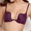 Seamless U-Shape Multi Function Push Up Bra Set ~ Purple