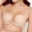 Seamless U-Shape Multi Function Push Up Bra Set ~ Skin