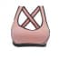 Full Cup Cross Beauty Back Wireless Fitness Yoga Vest Bra