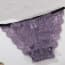 Comfort Soft Floral Lace Panty - Purple