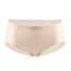 Mid Waist Seamless Smooth Solid Color Brief