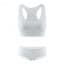 Sports Seamless Vest Bra & Boyshorts Set - Grey