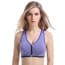 Front Buckle Zipper Wireless Yoga Vest Fitness Bra
