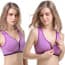 Front Buckle Zipper Wireless Yoga Vest Fitness Bra