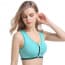 Front Buckle Zipper Wireless Yoga Vest Fitness Bra