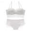 Comfortable Thin Cotton Half Cup Bra Set