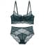 Dreamy Silk Lace Ultra-Thin Wireless Breathable Bra Set