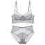 Dreamy Silk Lace Ultra-Thin Wireless Breathable Bra Set