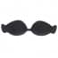 FIsh Shaped Invisible Silicone Gel Strapless Push Up Bra Self