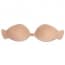 FIsh Shaped Invisible Silicone Gel Strapless Push Up Bra Self