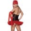 Pirate Role Play Costume Mesh Mini Skirt Lingerie Set 