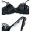 Ultra Thin Floral Lace Semi Padded Wired Lingerie Bra Set - Details