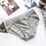 Heather Color Low Waist Cotton Brief - Grey