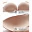 Natural Breathable Thin Cotton Cups T-Shirt Bra Set - Details