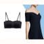 Non-Slip Detachable Multi Way Shoulder Strap Underwire Bra - Black