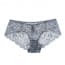 Stretchy Soft Lace Low Rise Panty - Grey