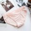Heather Color Low Waist Cotton Brief - Pink