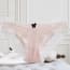 Luxury Cotton Crochet Lace edge Panties - Pink