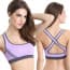 Full Cup Cross Beauty Back Wireless Fitness Yoga Vest Bra