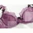 Ultra-Thin Sheer Lace Non-Padded Underwire Balcony Bra Set - Details