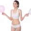 Sports Seamless Vest Bra & Boyshorts Set - Grey