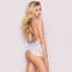 White Front Cropped Lace Slim Fit Babydoll Lingerie