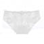 See Through Floral Lace Thongs - White