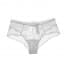 Floral Lace Low Rise Panties - White