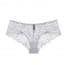 Stretchy Soft Lace Low Rise Panty - White