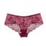 Stretchy Soft Lace Low Rise Panty - Wine
