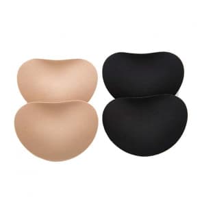 Adhesive Bra Pads Inserts Silicone Push Up Removable Pads 