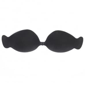 FIsh Shaped Invisible Silicone Gel Strapless Push Up Bra Self